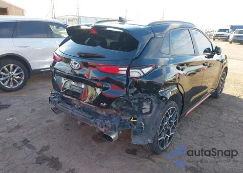 2022 Hyundai Kona N z USA, uszkodzony, nr VIN KM8KH3AC0NU002838